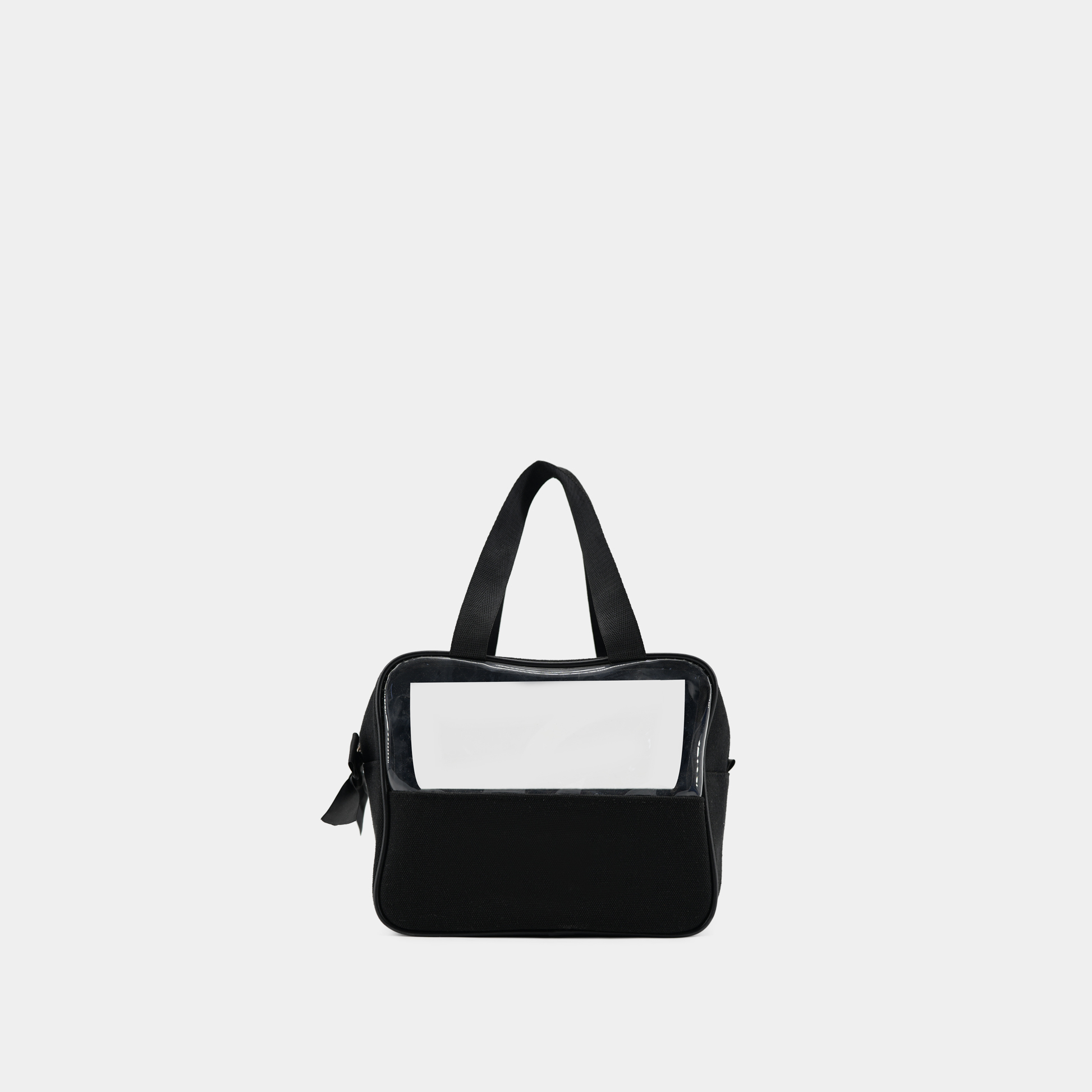 X5574 Black Canvas Toiletry Bag