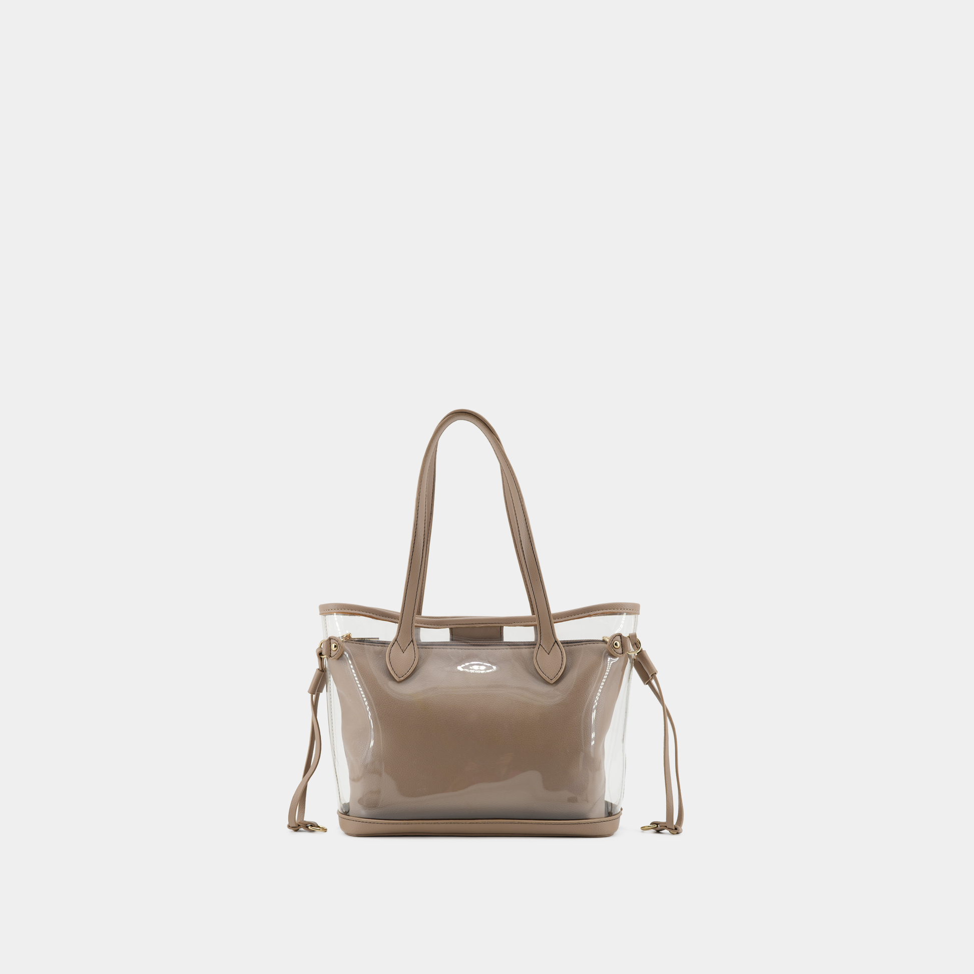 L078-2 Clear Tote Bag with Inner Pouch