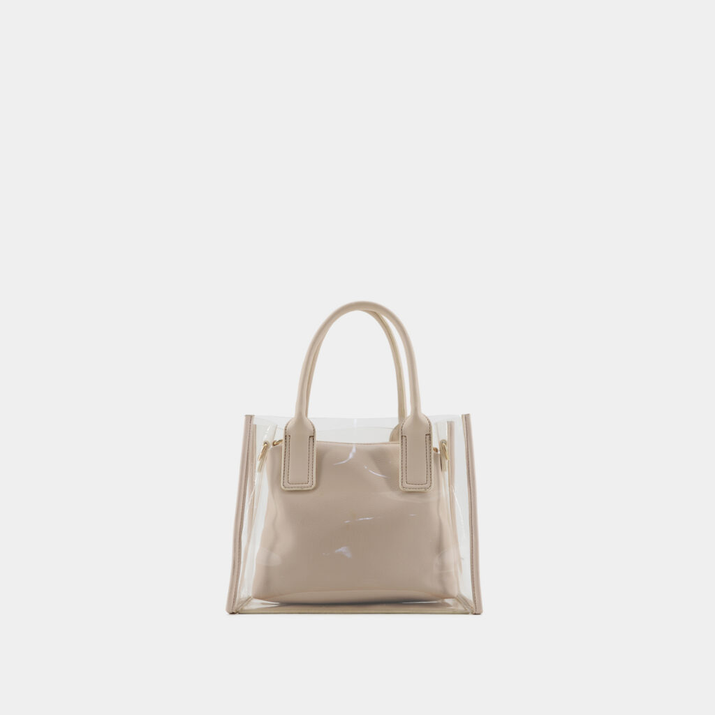 X9696 Minimalist 2-in-1 Clear Tote Bag