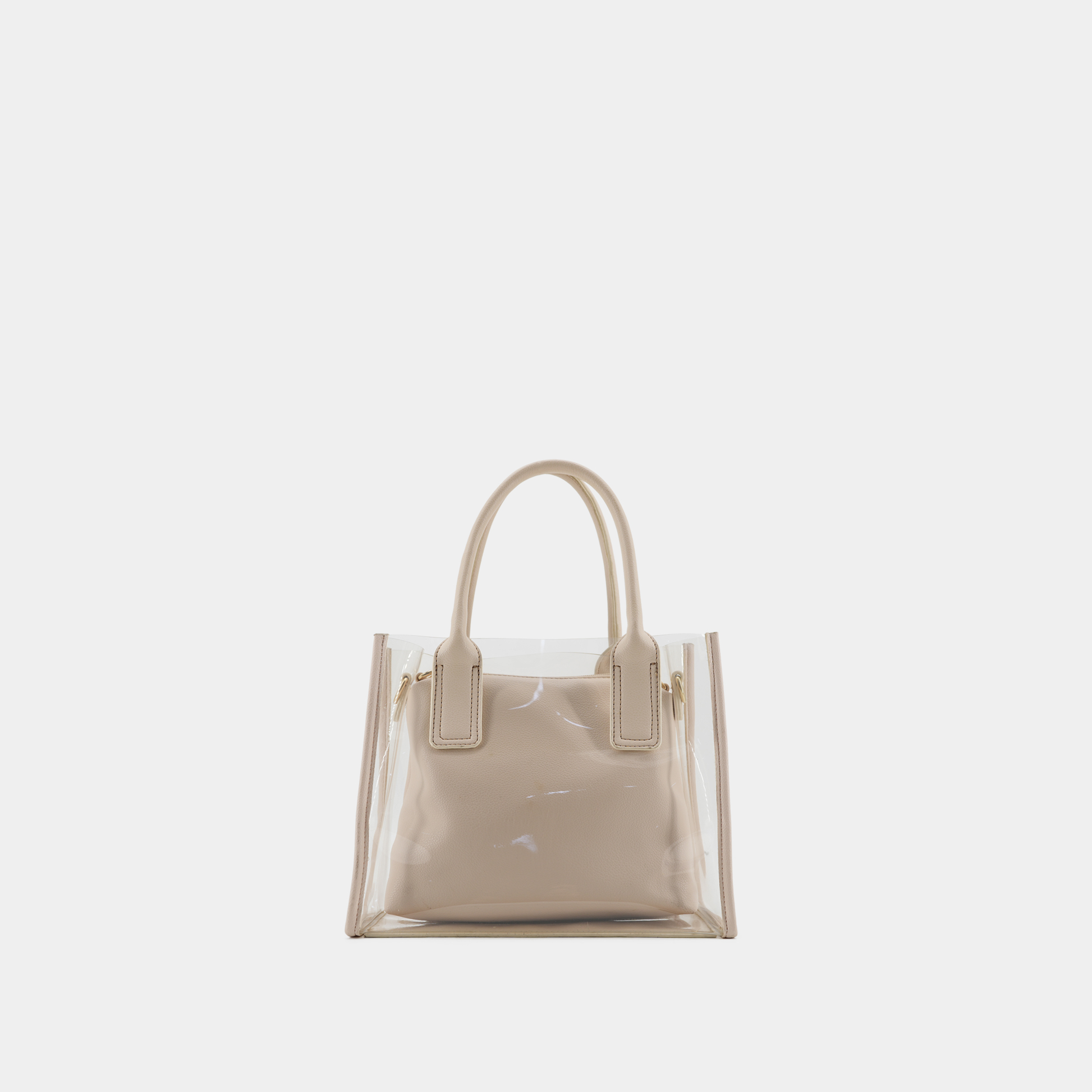 X9696 Minimalist 2-in-1 Clear Tote Bag